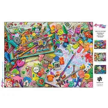 Buffalo Games - Aimee Stewart - My Awesome Collection 1989-1000 Piece Jigsaw Puzzle