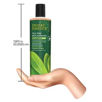 Desert Essence Tea Tree Shampoo for Oily Scalp Relief