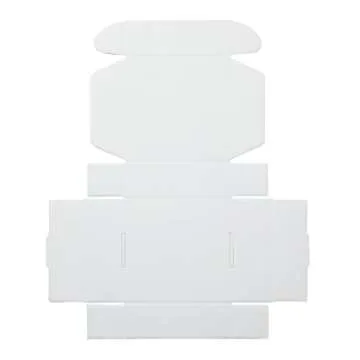 Stockroom Plus 25 Pack Corrugated Packaging Boxes for Shipping, Cardboard Mailers for Small Business, Boutiques, Mailing Gifts, Gift Boxes for Wedding Reception, Bridal Shower (Pink, 6 x 6 x 2 Inches)