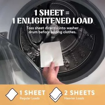 Eco-Friendly Cleancult Laundry Detergent Sheets - 60 Loads