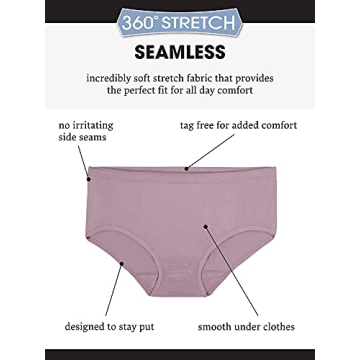 Comfortable Seamless Underwear - No Show Panty Lines