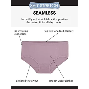 Comfortable Seamless Underwear - No Show Panty Lines