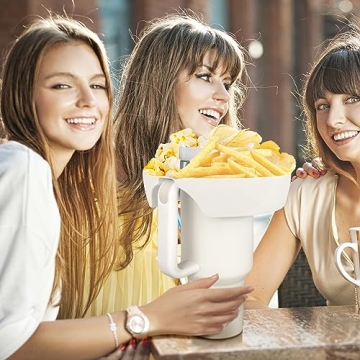 Snack Bowl for Stanley 40 Oz Tumbler - Portable Snack Holder