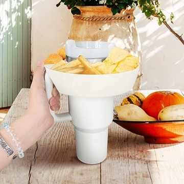 Snack Bowl for Stanley 40 Oz Tumbler - Portable Snack Holder