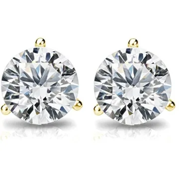 Stunning PAVOI 14K Gold Plated Stud Earrings