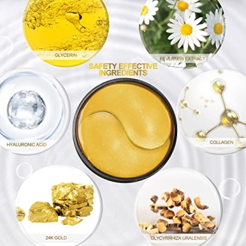 Revitalize with Fivewan 24K Gold Under Eye Patches