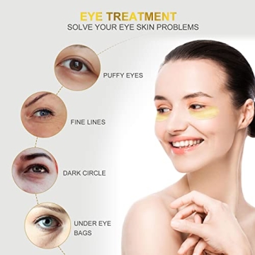 Revitalize with Fivewan 24K Gold Under Eye Patches