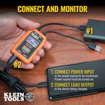 Klein Tools ET920 USB Power Meter for Accurate Readings