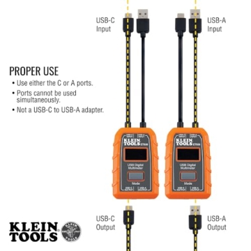 Klein Tools ET920 USB Power Meter for Accurate Readings