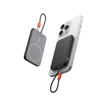 5000mAh Slim Portable Charger with Built-in USB-C