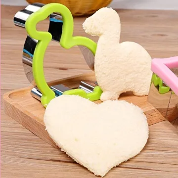 Fun Sandwich Cutter Set for Kids with Veggie Cutters