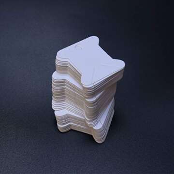 Embroidery Floss Bobbins-Paper Cross Stitch Embroidery Thread Organizer Cardboard -Floss Bobbins- Cr...