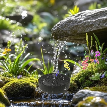 Bigwaves Rain Drum - 6-Note Outdoor Chime for Relaxation