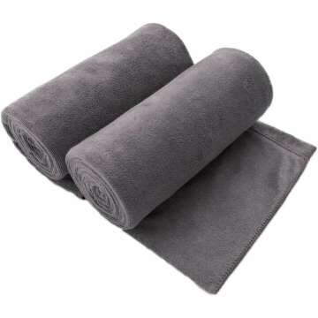 JML Microfiber Bath Towel 2 Pack - Soft & Quick Drying