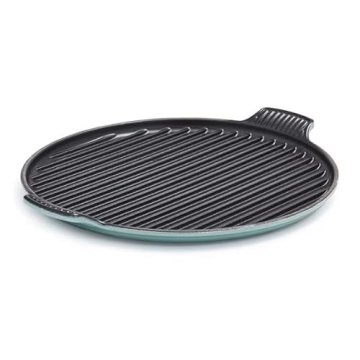 Le Creuset Bistro Grill, 12.5" Sea Salt - Perfect for Grilling