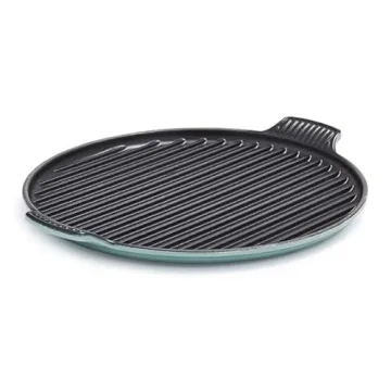 Le Creuset Bistro Grill, 12.5" Sea Salt - Perfect for Grilling