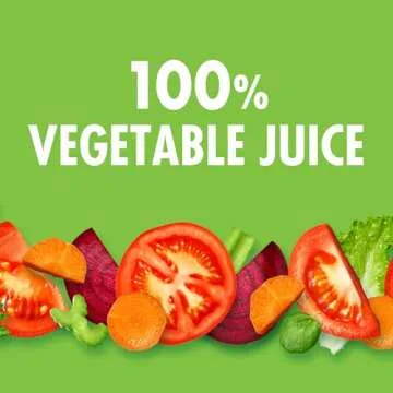 V8 Low Sodium 100% Vegetable Juice - 6 Pack of 11.5 fl oz Cans
