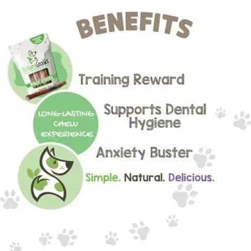 Nature Gnaws Bully Sticks for Dogs 11-12" (8oz) - Mixed Thickness - Long Lasting for Aggressive Chewers and Large Dogs - Natural Beef Dog Chew Bones