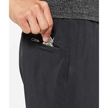 Lululemon Athletica Men's T.H.E. Short 11 Linerless (7 BLK (Linerless), M)