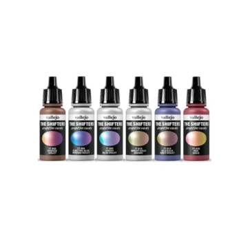 Vallejo Shifters Space Dust Set of 6 Metallic Airbrush Colors