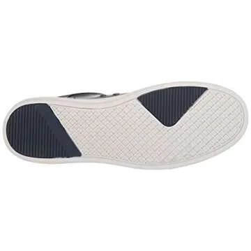 Steve Madden Men's SHOWTYME Sneaker, Navy Leather, 7.5 M US