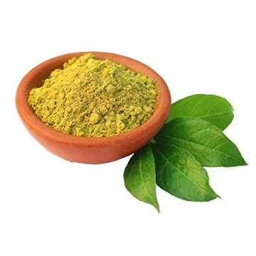H&C 100% Natural and Pure Henna Powder/Lawsonia Inermis 227 gms (1/2 LB) for Hair