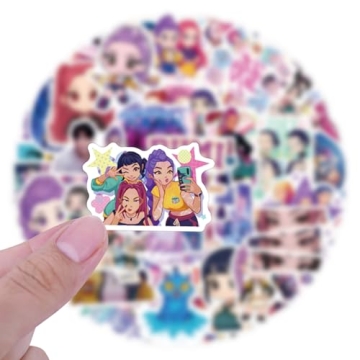 Demon Movie Hunters 55 Pcs Waterproof Stickers for All