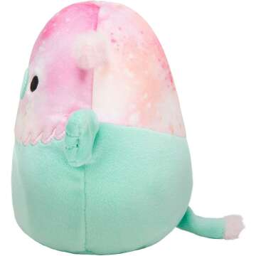 14-Inch Teal Pink Griffin Squishmallow Plush Toy