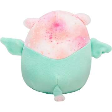 14-Inch Teal Pink Griffin Squishmallow Plush Toy