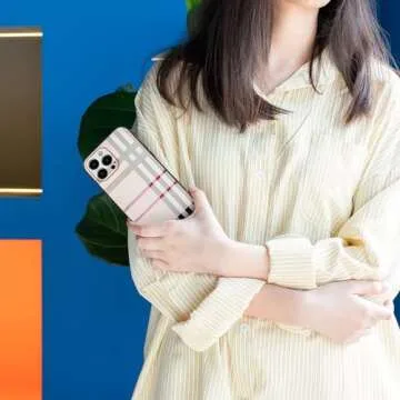 Fashion Designer Leather Phone Case for iPhone 13 Pro Max