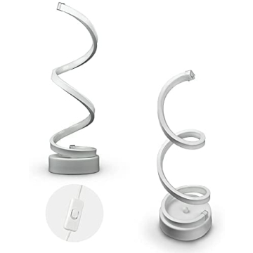 Buy Makion Spiral LED Table Lamp - Unique Modern Design