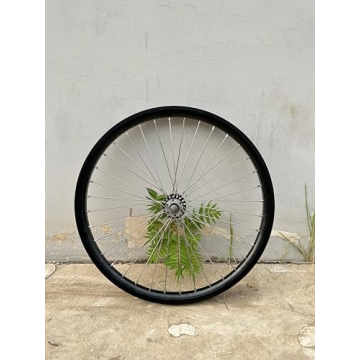 AUTES 26 inch Double Wall Aluminum Wheel - 680g Lightweight Rear Wheel for Bicycle Enthusiasts
