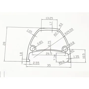 AUTES 26" Heavy Duty Aluminum Wheel for Bicycles