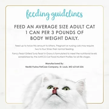 Fancy Feast Grilled Tuna Wet Cat Food in Gravy, Pack of 24