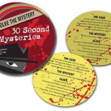 30 Second Mysteries by University Games for Fun