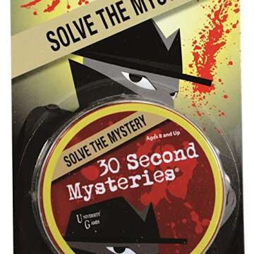 30 Second Mysteries by University Games for Fun