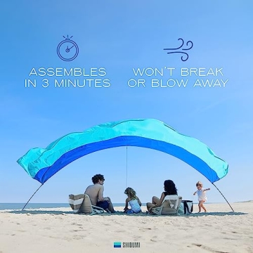 Shibumi Shade® - Best Beach Shade for Sun Safety