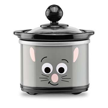 Disney Pixar Mini Dipper Set by Select Brands - 3 Slow Cooker Set for Disney Kitchen Appliances - Perfect for Appetizers, Cheese, Dips - 3 Slow Cookers - 20 Oz Slow Cookers