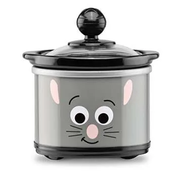 Disney Pixar Mini Dipper Set by Select Brands - 3 Slow Cooker Set for Disney Kitchen Appliances - Perfect for Appetizers, Cheese, Dips - 3 Slow Cookers - 20 Oz Slow Cookers