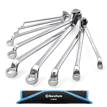 DURATECH Metric Offset Box Wrench Set 9-Piece