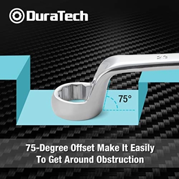 DURATECH Metric Offset Box Wrench Set 9-Piece