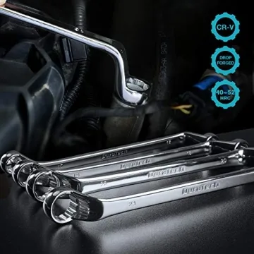 DURATECH Metric Offset Box Wrench Set 9-Piece