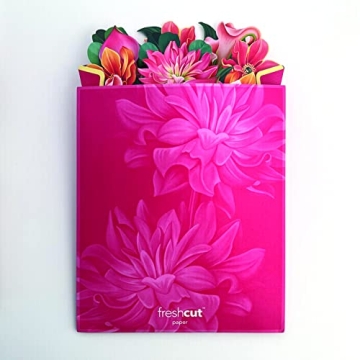 Freshcut Paper Pop Up Cards - Beautiful Flower Bouquets