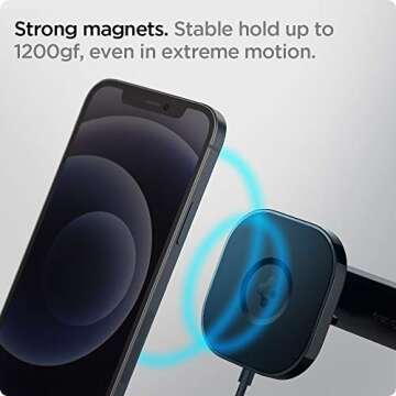 Spigen OneTap Pro MagFit Wireless Charger Car Mount