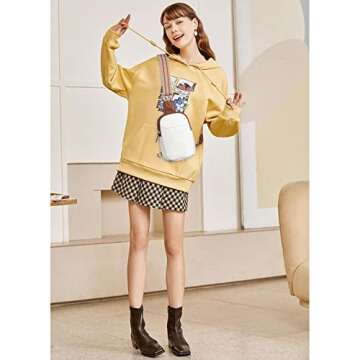 Telena Sling Bag for Women - Large Capacity Faux Leather with Adjustable Straps