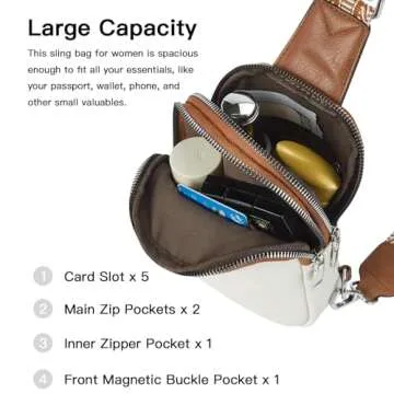 Telena Faux Leather Sling Bag - Stylish & Versatile