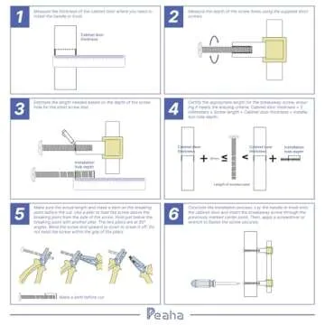 Peaha Black Cabinet Pulls 3 inch Black Drawer Pulls 15 Pack - PHJ22BK Black Cabinet Handles Bar Pulls for Cabinets Black Cabinet Hardware Kitchen Pulls for Cabinets Black