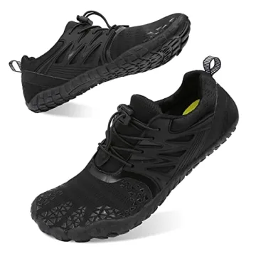 Unisex Quick Dry Aqua Hiking Shoes - All Black 11.5W/10.5M