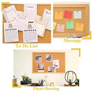 200 Count Gold Push Pins, Standard Plastic Head Steel Point Gold Thumb Tacks Bulletin Board Pins Decorative Push Pins for Cork Board Wall Hanging Bulletin Board Gold Office Supplies