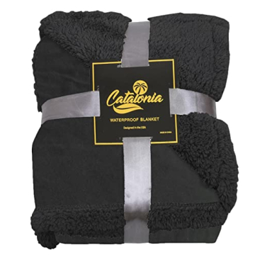 Catalonia Waterproof Bed Blanket for Adults - Versatile & Washable